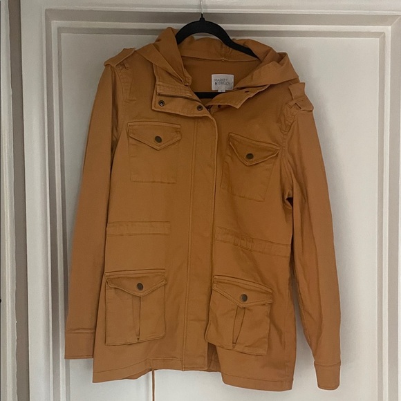 Market & Spruce Jackets & Blazers - Market & Spruce Kathleen Cargo Jacket with Removable Hood